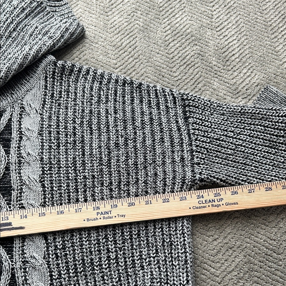 Bobi Black Women’s Knit Sweater COZY 100% COTTON SWEATER Size XS - Picture 8 of 11